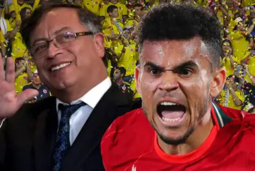 Gustavo Petro y Luis Díaz.