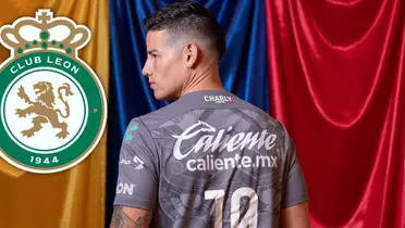 ¿James fuera del León? Ya tomaron una decisión Foto: James Rodríguez y Escudoteca