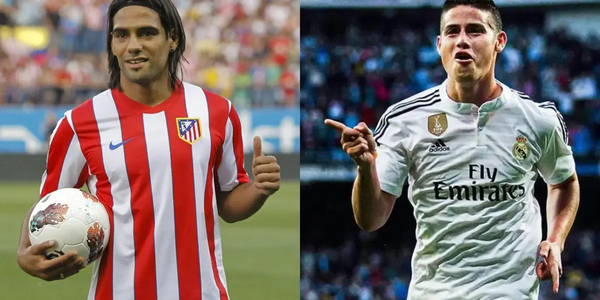 James y Falcao. FOTO: Pinterest