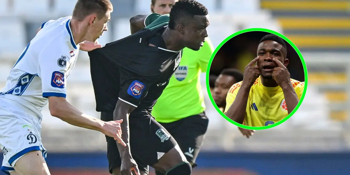 Jhon Córdoba Foto: Krasnodar y FCF