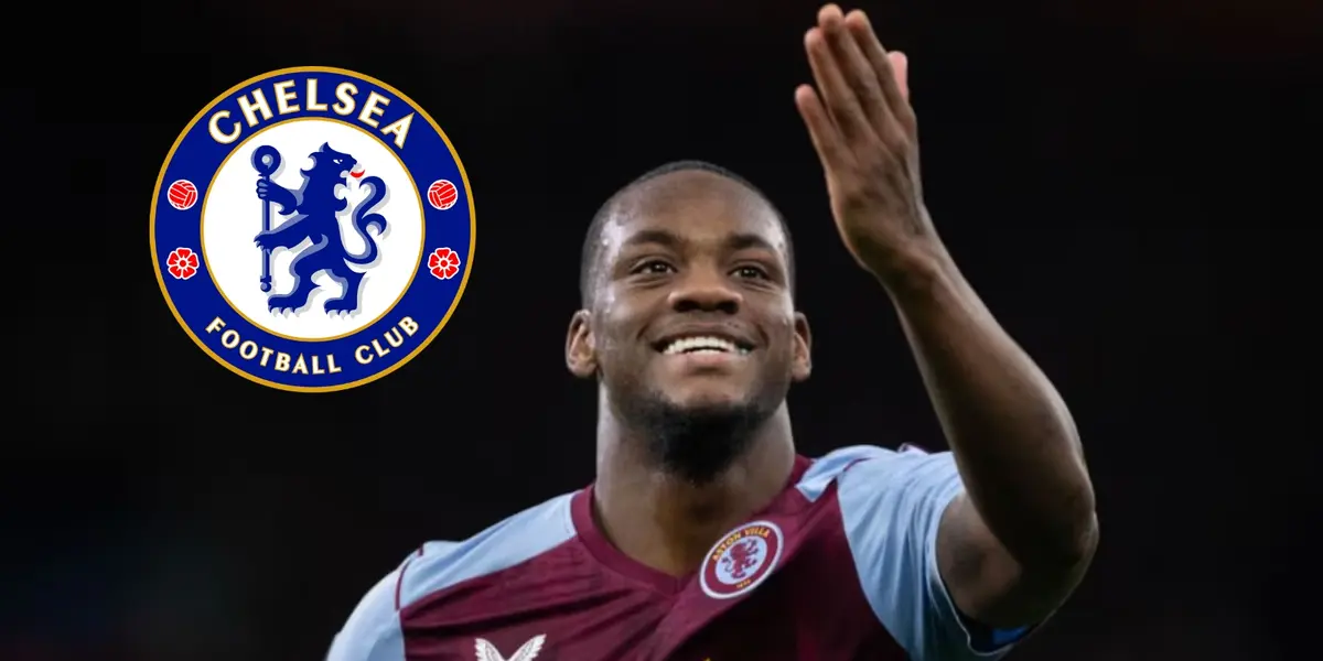 Jhon Jader Durán jugando con Aston Villa. Foto de Durán de la Revista Semana.