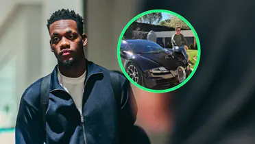 Jhon Jader Durán y Cristiano Ronaldo Foto: Al-Nassr y Cristiano