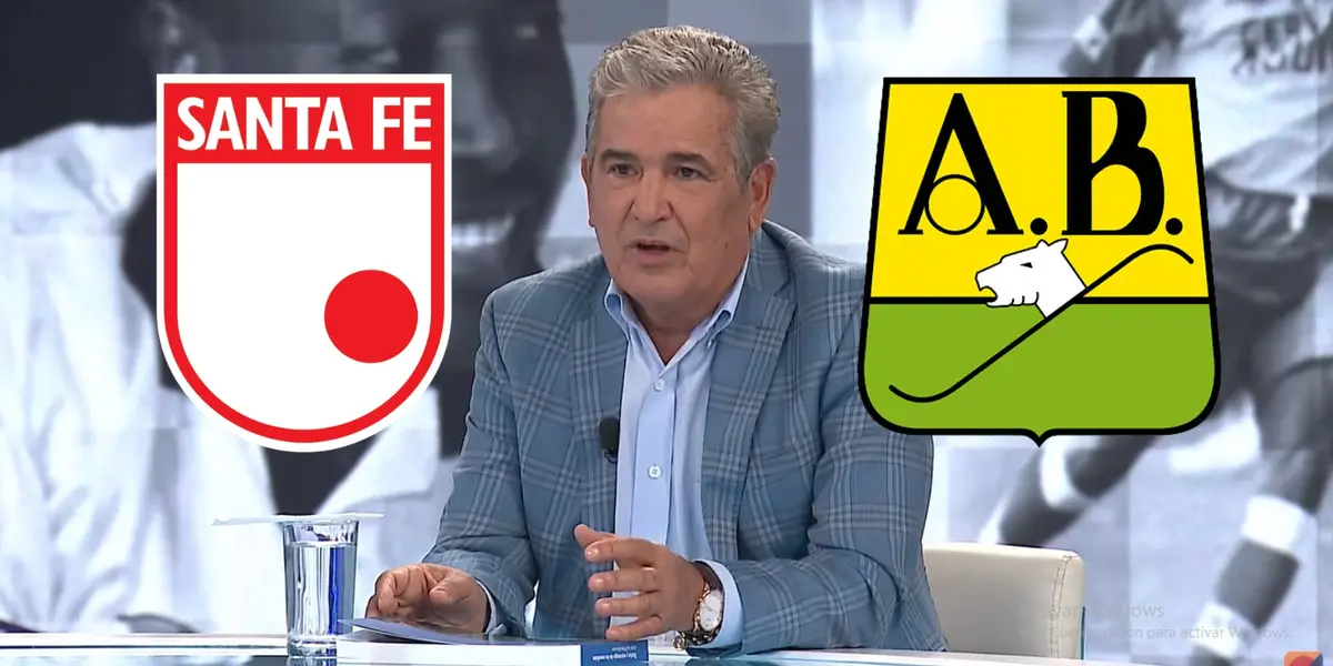 Jorge Luis Pinto en una entrevista televisiva