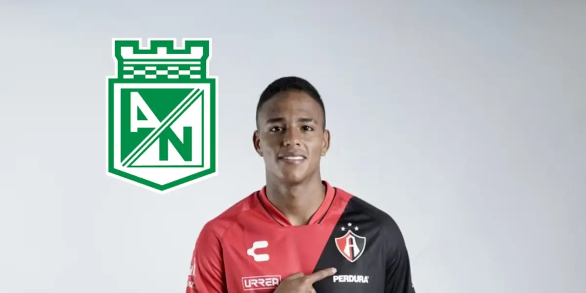 Juan Manuel Zapata con la camiseta del Atlas