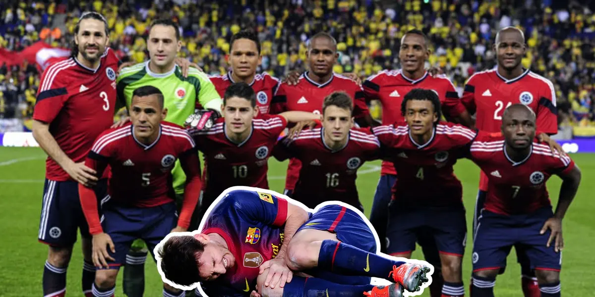 Jugadores de la Selección Colombia en 2014