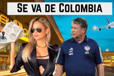 La periodista fanática del Junior de Barranquilla no está para nada conforme con el comportamiento del técnico y ahora toma este rumbo importante para su vida.