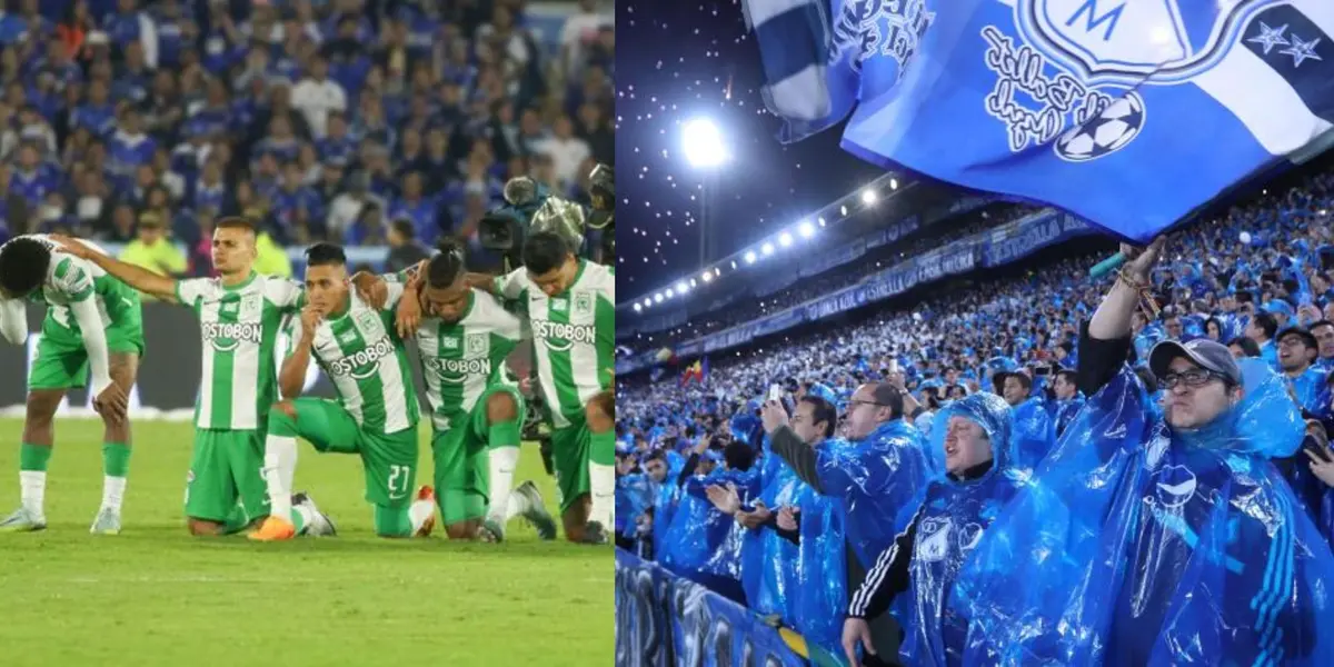 Las burlas de los hinchas azules hacia el entorno de Nacional no cesan y ahora uno de sus jugadores es señalado por su manera de hablar.