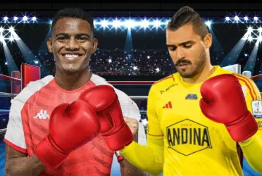 Los jugadores de Millonarios y Sante Fe tuvieron un candente cruce durante el clásico.