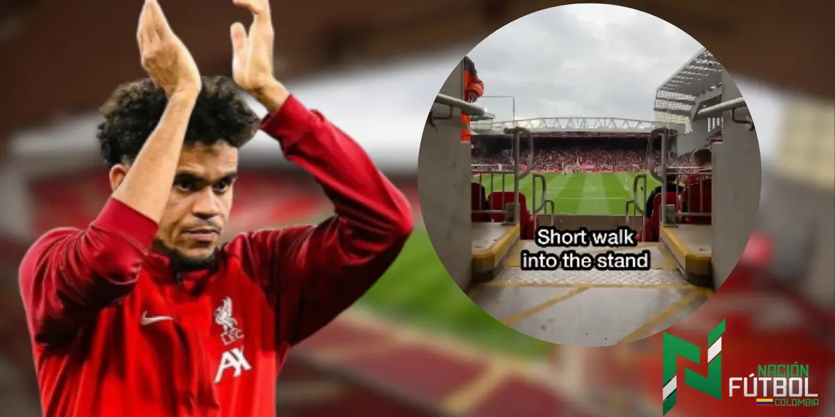 Luis Díaz. Foto: redes de Liverpool y Luis Díaz.