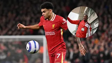 Luis Díaz y Hugo Rodallega Foto: Luis Díaz y Santa Fe