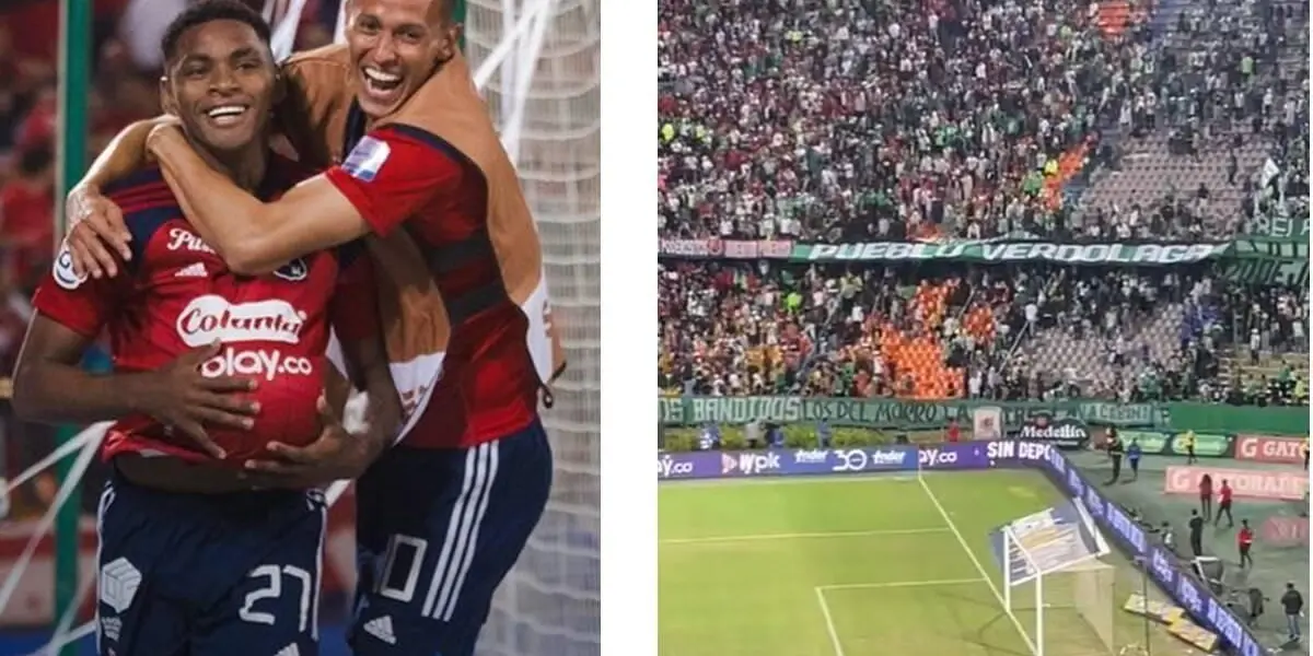 Medellín se impondría 2 a 1 ante Atlético Nacional en la jornada de ayer.