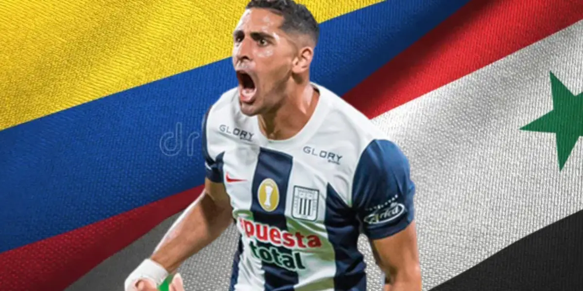 Pablo Sabbag, delantero colombiano.