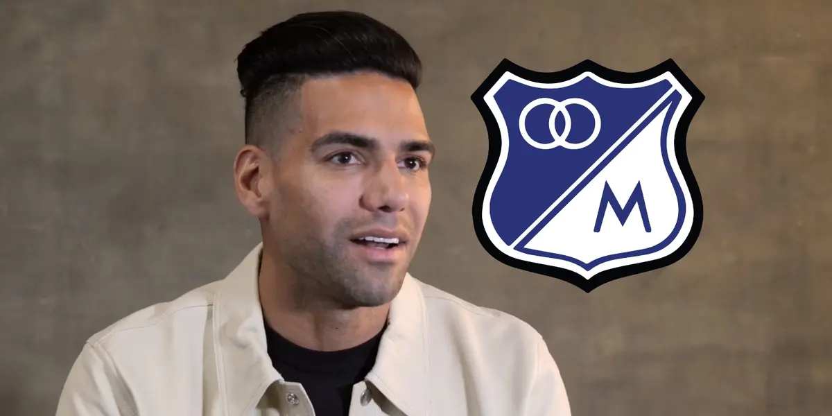Radamel Falcao en una entrevista
