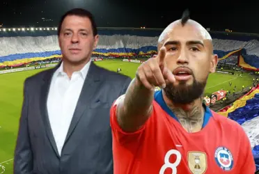 Tulio Gómez y Arturo Vidal