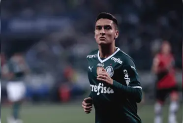 Al futbolista de 25 años le ha costado ganarse un puesto en Palmeiras.