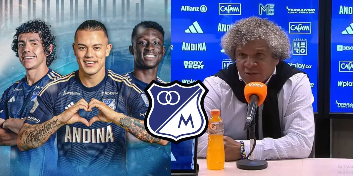 Le darían un ultimátum en Millonarios FC a Alberto Gamero y la hinchada reaccionó