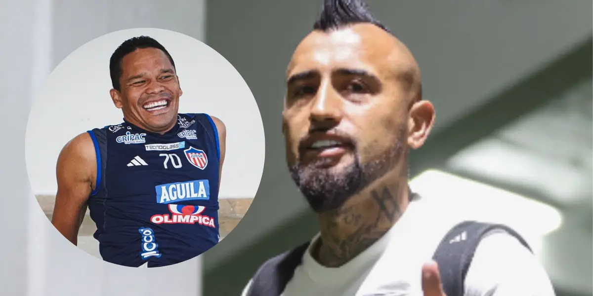 BACCA Y VIDAL. FOTO: X DE JUNIOR Y DE COLO COLO.