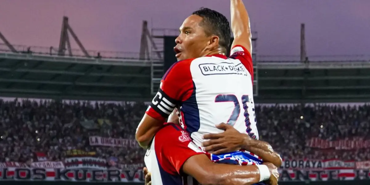 Carlos Bacca. FOTO: Junior de Barranquilla.