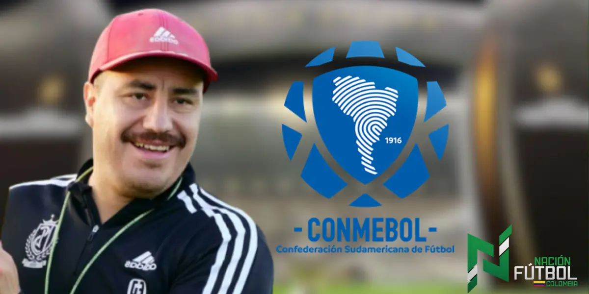 Efraín Juárez.  Foto: redes de Conmebol y Efraín Juárez.  