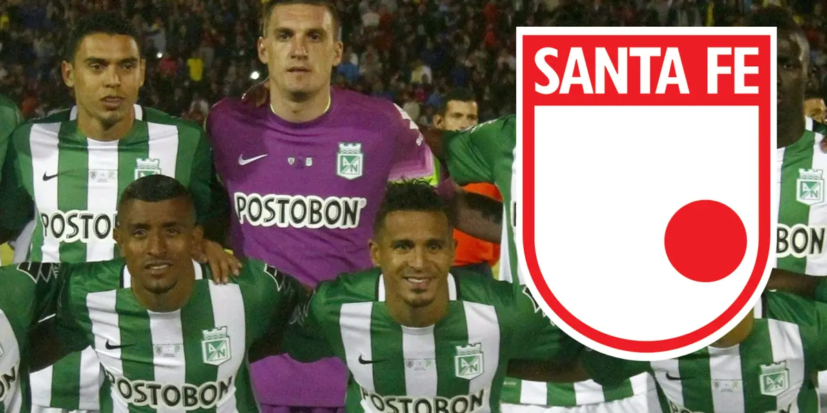 El ídolo de Atlético Nacional que quería jugar en Santa Fe: "A uno lo valoran allá"