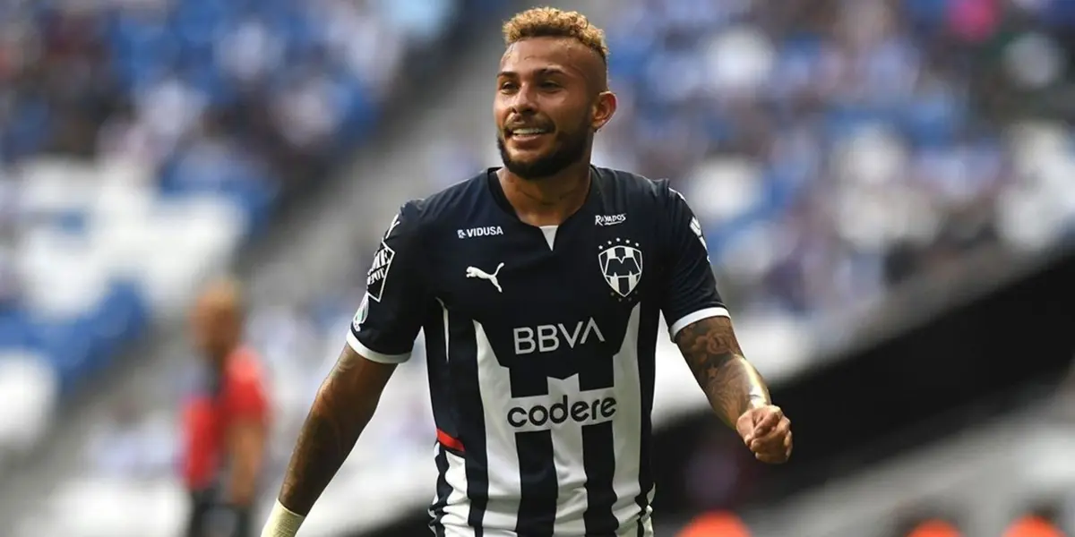 El jugador cordobés solo disputó 32 partidos con los ‘Rayados’, anotando siete goles.