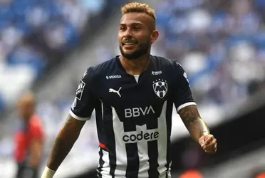 El jugador cordobés solo disputó 32 partidos con los ‘Rayados’, anotando siete goles.