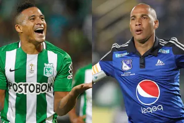 El primer exfutbolista mencionado jugó en Atlético Nacional; mientras que el segundo militó en Millonarios.