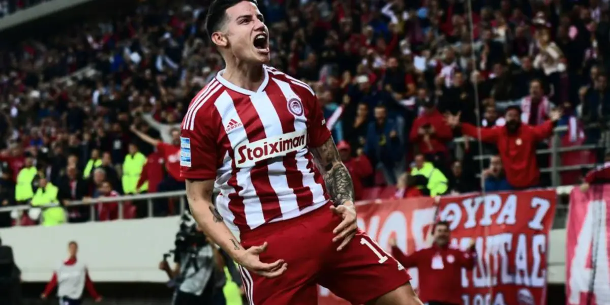 El volante colombiano lleva tres partidos sin ser convocado en el Olympiacos por lesión.