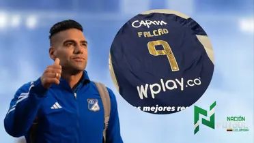 Falcao García. Foto: redes de Millonarios.