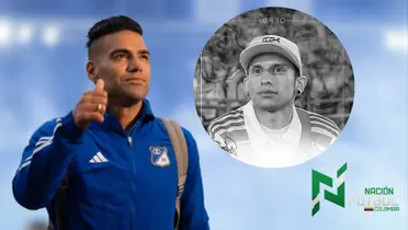 Falcao García y Javier Acosta. Foto: redes de Millonarios.