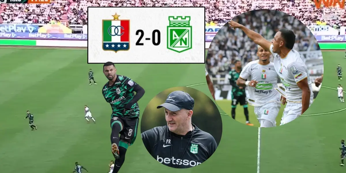 Foto: Captura de pantalla Win Sports / Atlético Nacional Twitter / Once Caldas Twitter