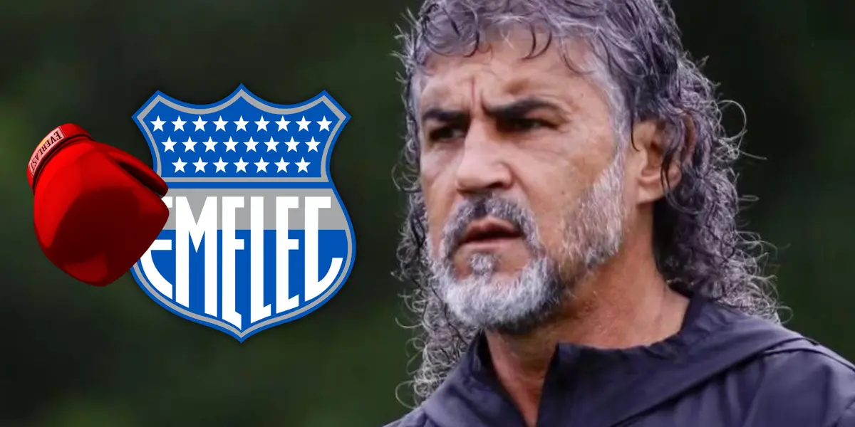 Recién jugó su primer partido, y Leonel Álvarez le daría un un golpe bajo a Emelec