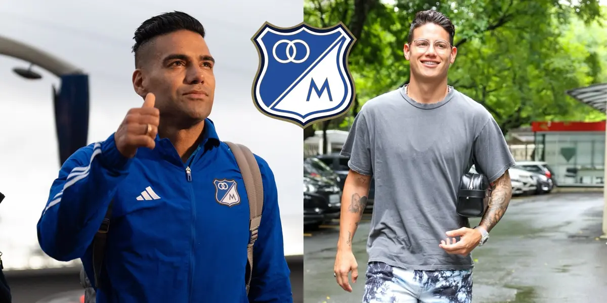 James le habló a Millonarios FC, hizo una petición por Radamel Falcao 