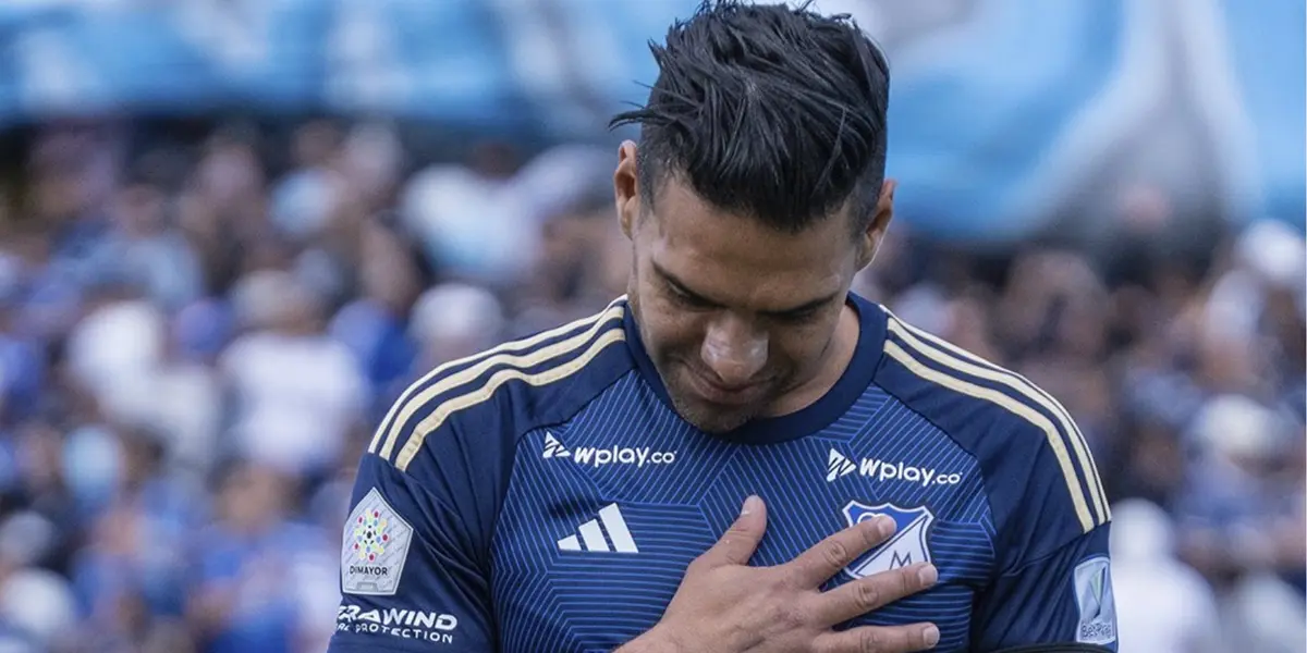 Radamel Falcao rompió el silencio y reveló por qué no pudo jugar con Millonarios FC