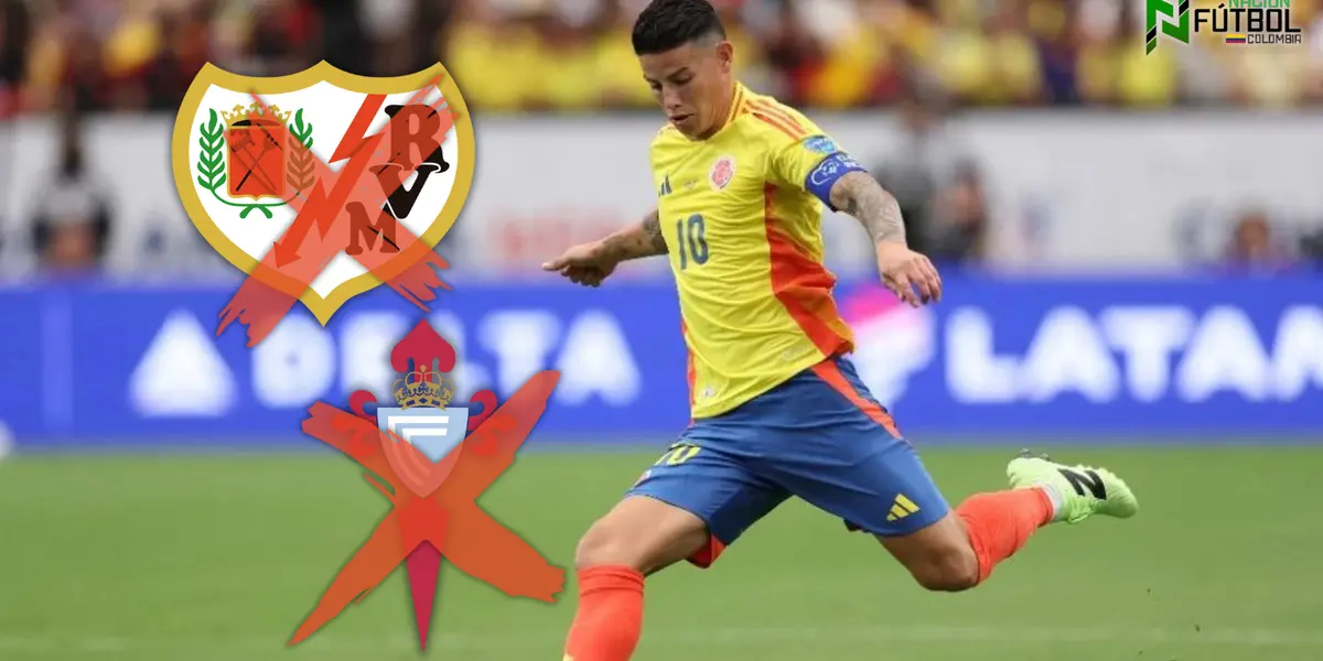 Ni Celta ni Rayo Vallecano, la nueva novia que busca fichar a James Rodríguez