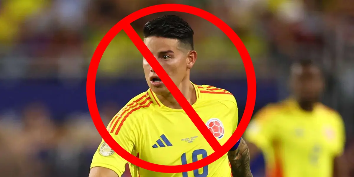 La insólita razón por la que James Rodríguez sería un problema para la Selección Colombia