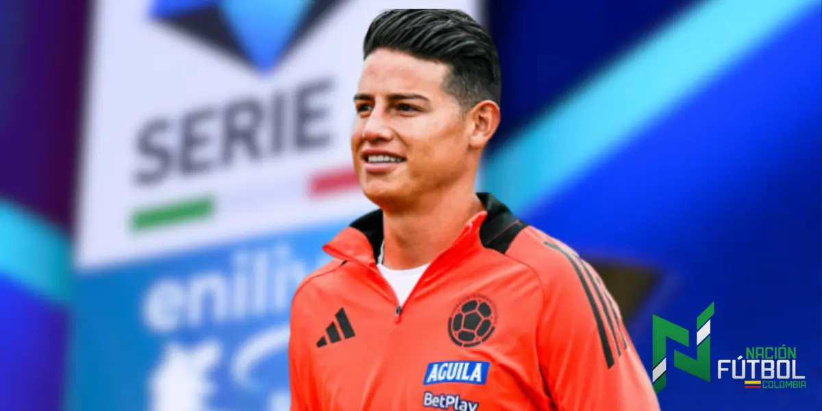 James Rodríguez, Foto: X James Rodríguez y Serie A.