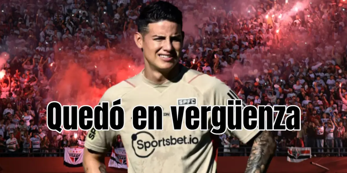 James Rodríguez, futbolista colombiano.