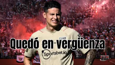 James Rodríguez, futbolista colombiano.