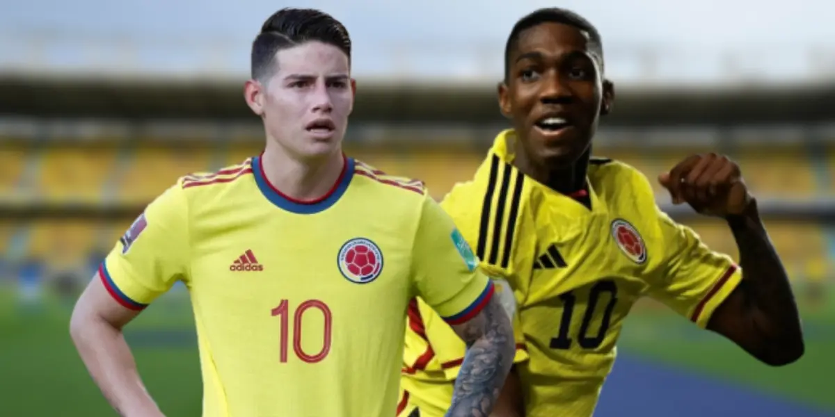 James Rodríguez y Yaser Asprilla.