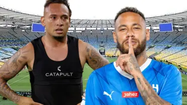 Jarlan Barrera y Neymar.