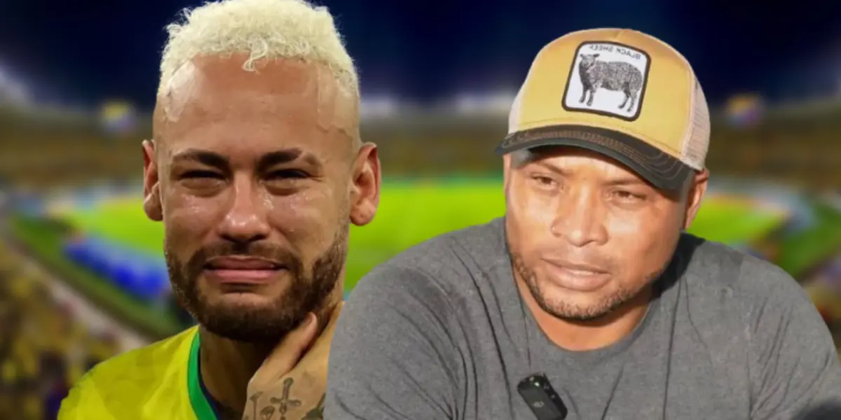 Neymar Jr. y Camilo Zúñiga.