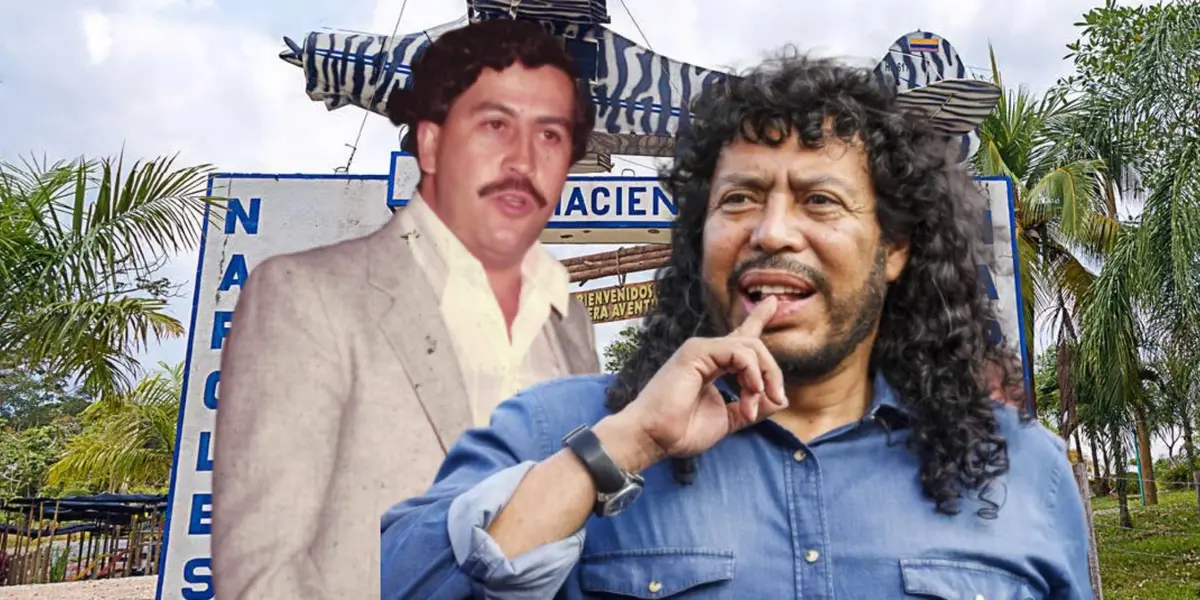 Pablo Escobar y René Higuita.