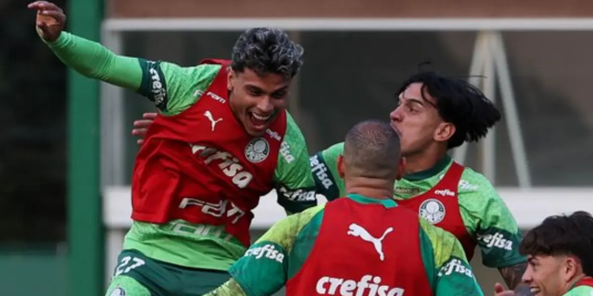 Richard Ríos. FOTO: Palmeiras oficial